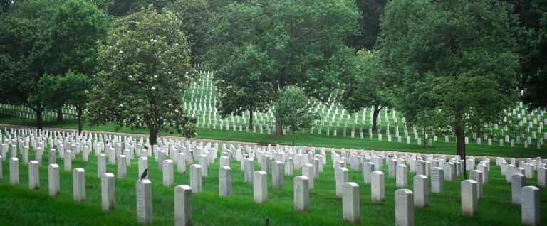 Arlington National Cemetery on a Sunday Morning 1 768x318